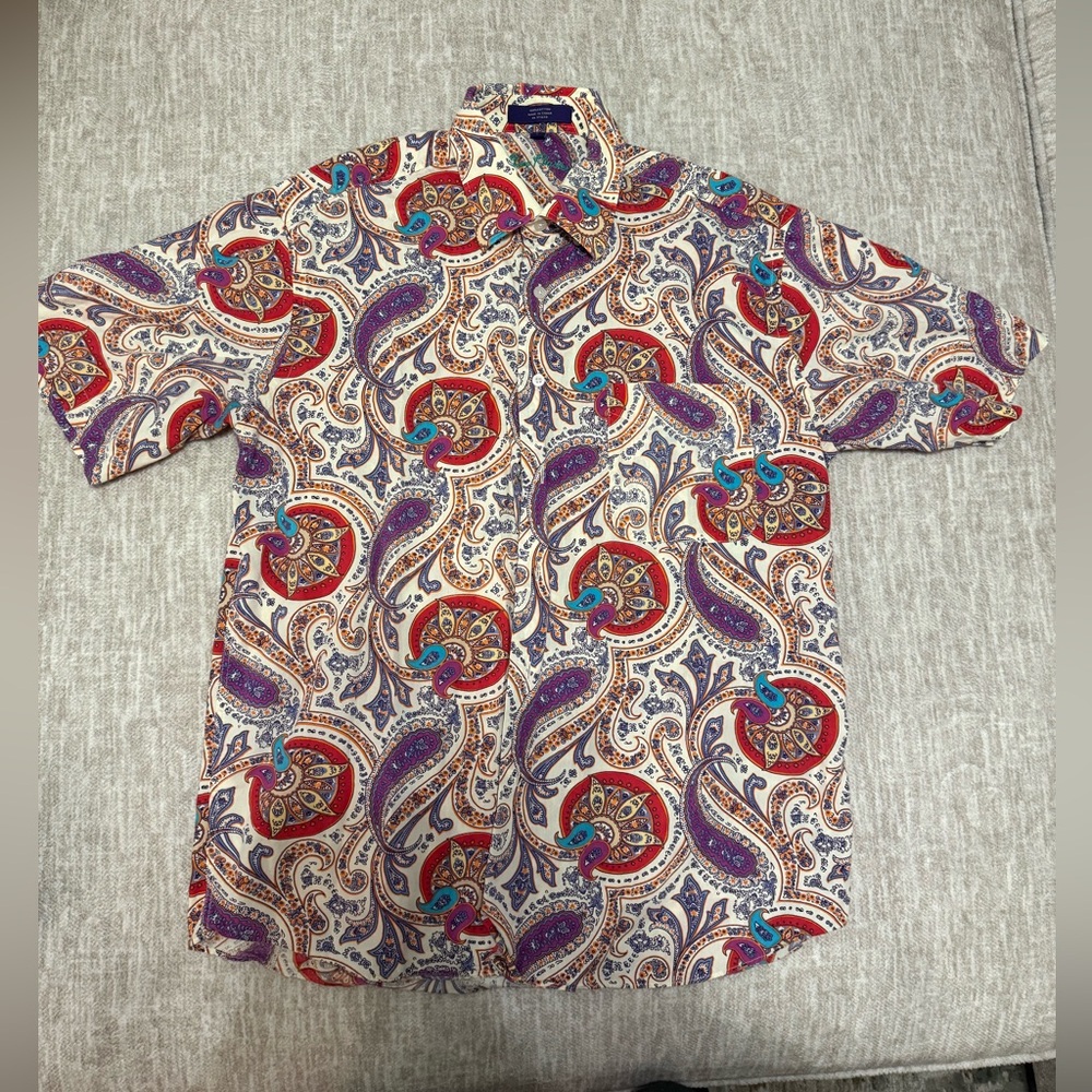 Alan Flusser Custom Paisley Shirt